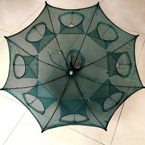 Filet de pêche, Portable et pliable