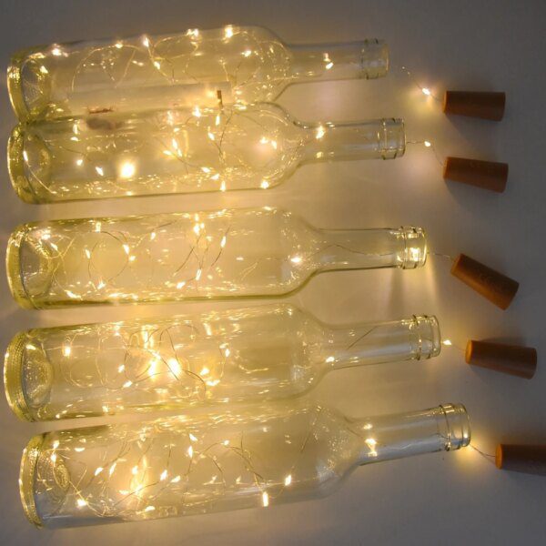 guirlande lumineuse pour bouteille