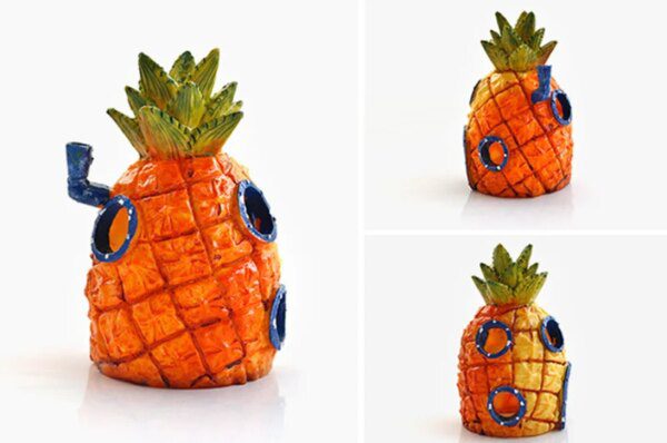 decoration aquarium à motifs de dessins animé