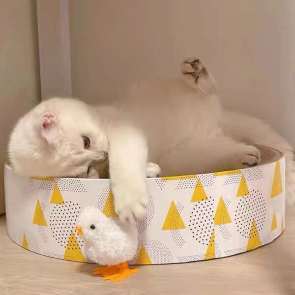 Jouet Interactif pour Chat & Chien – Poulet Qui Saute