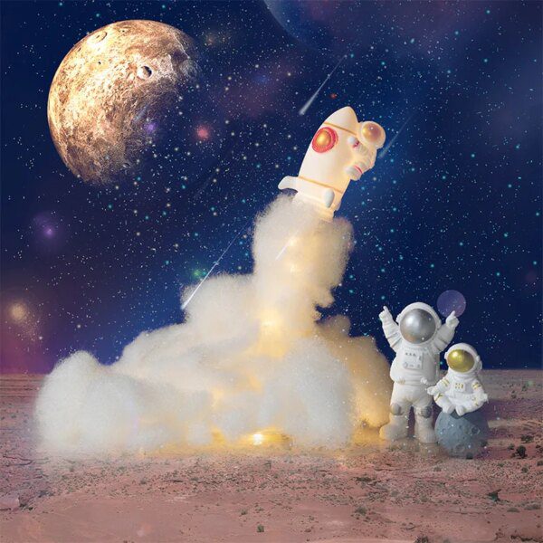 veilleuse bebe en forme de nuage