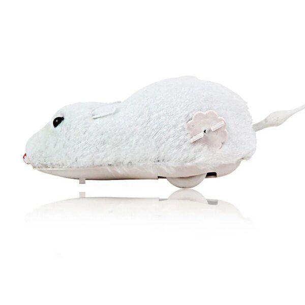 Souris en Peluche à Mouvement Mécanique pour Chat – Instinct Naturel