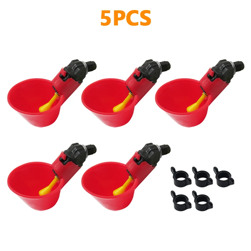 5pcs Regular Red