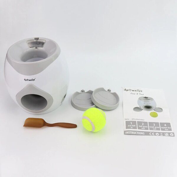 Balle interactive distributrice de croquettes pour chien & chat
