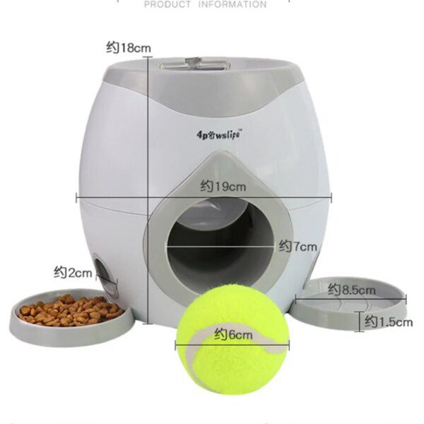 Balle interactive distributrice de croquettes pour chien & chat