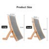 GRIFFCAT™ – Le griffoir design en bois qui devient aussi le lit