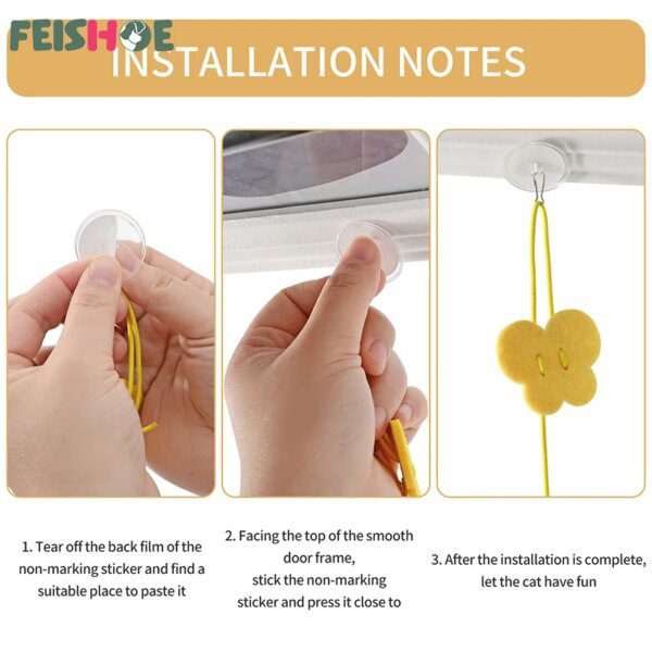 Jouet Interactif Suspendu Automatique pour Chat – Souris