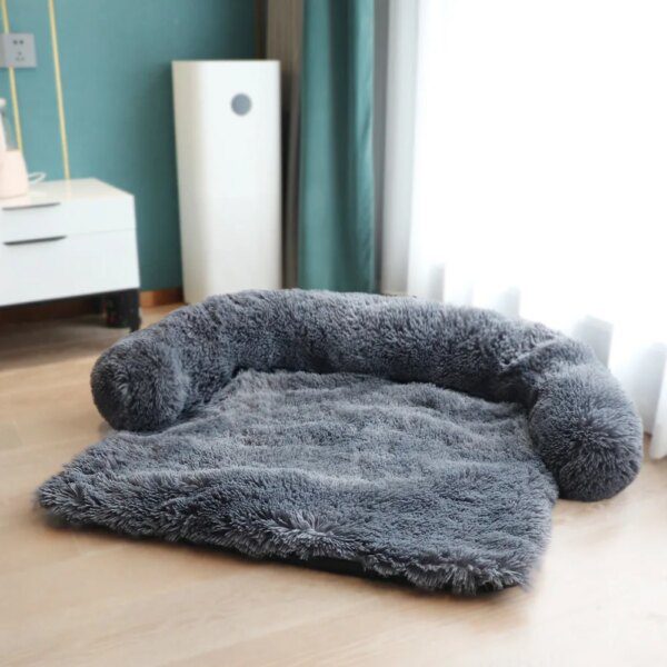 Tapis Canapé en Peluche Anti-Anxiété pour Chien – Protection 🐶