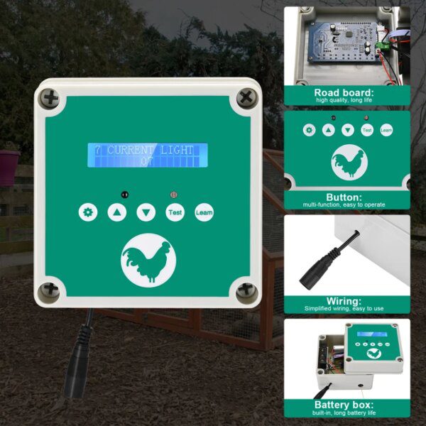 kit de fermeture automatique pour porte poulailler 🚪🐔