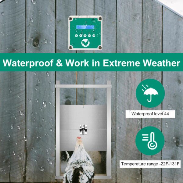 kit de fermeture automatique pour porte poulailler 🚪🐔