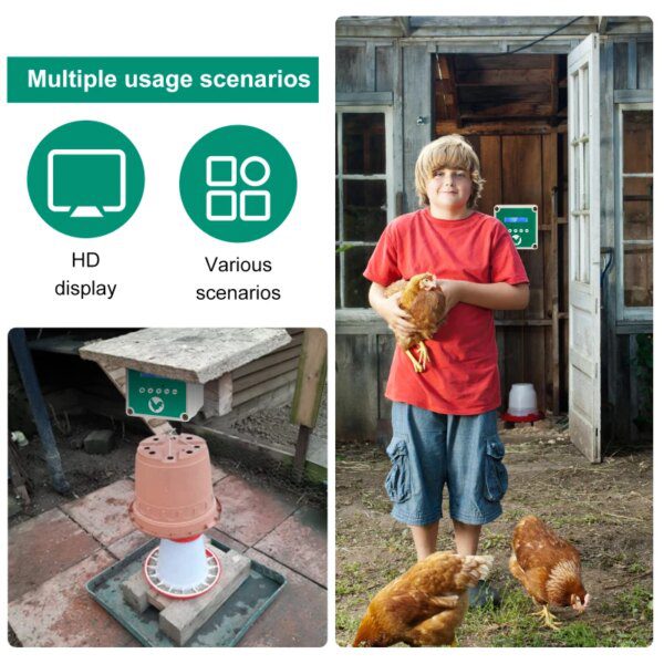 kit de fermeture automatique pour porte poulailler 🚪🐔