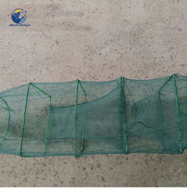 Filet de peche pliable automatique à 4 ou 12 trous