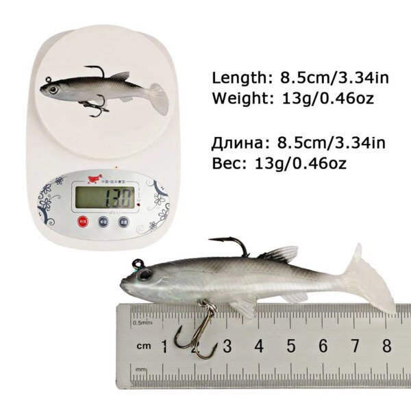 hameçon peche Lot d'appâts pour la pêche en hiver