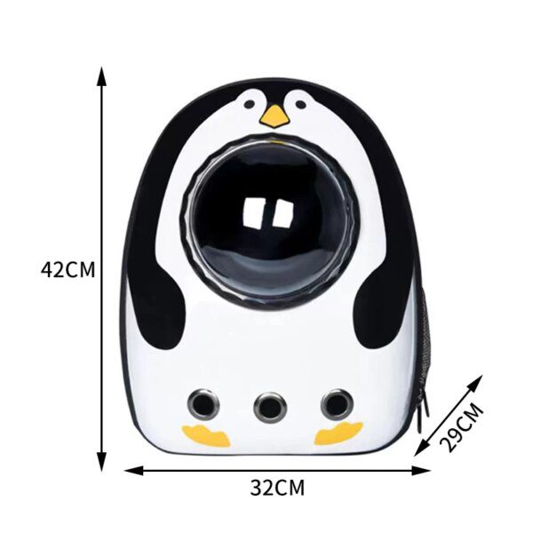 sac transport chat à dos respirant , sacoche de transport de voyage en plein air