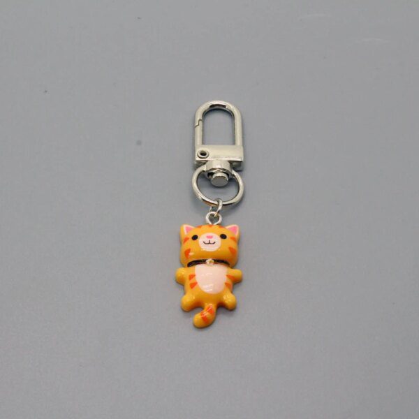 Porte-clés pendentif chat mignon 1 pièce