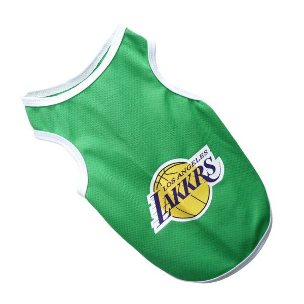 Maillot d’été respirant pour chien – Style basket-ball
