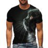 34071-be6c27.jpg 2022 mignon chat Animal t shirt homme impression 3d hommes chat t-shirt col