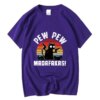 T shirt col rond pour homme, 100% coton