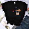 T shirt Rond Doux et Vintage à la Mode pour Femme et Couple