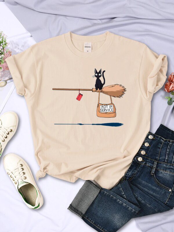 T shirt Rond Doux et Vintage à la Mode pour Femme et Couple