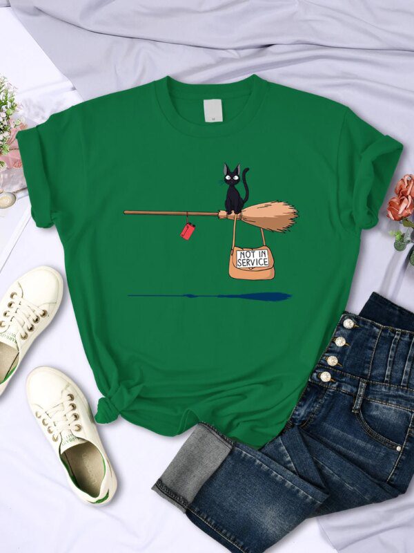 T shirt Rond Doux et Vintage à la Mode pour Femme et Couple