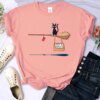 T shirt Rond Doux et Vintage à la Mode pour Femme et Couple
