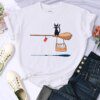 T shirt Rond Doux et Vintage à la Mode pour Femme et Couple