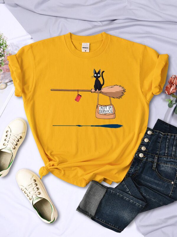 T shirt Rond Doux et Vintage à la Mode pour Femme et Couple