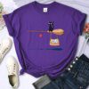T shirt Rond Doux et Vintage à la Mode pour Femme et Couple