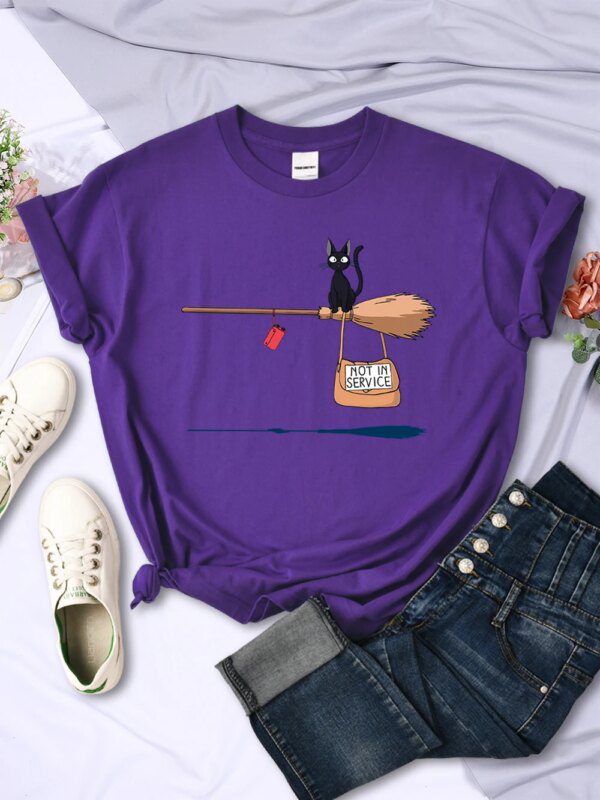 T shirt Rond Doux et Vintage à la Mode pour Femme et Couple