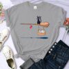 T shirt Rond Doux et Vintage à la Mode pour Femme et Couple