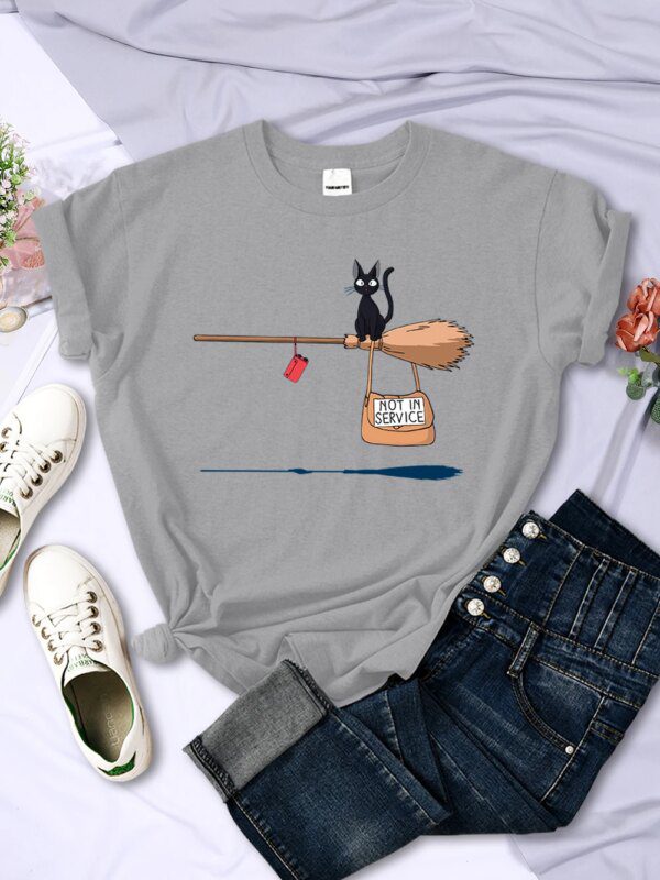 T shirt Rond Doux et Vintage à la Mode pour Femme et Couple
