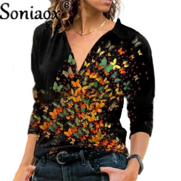 T shirt manche longue femme, nouvelle mode