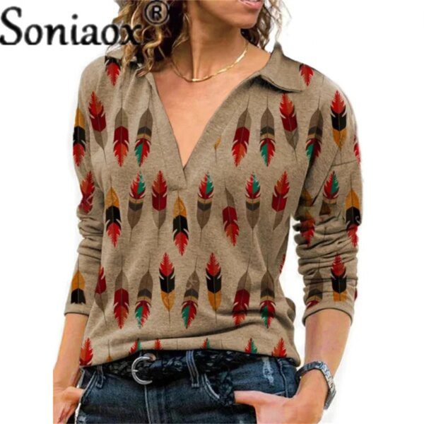 T shirt manche longue femme, nouvelle mode