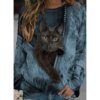 t shirt manche longue femme