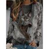 t shirt manche longue femme