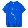 t shirt homme à manches courtes et col rond
