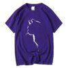 t shirt homme à manches courtes et col rond