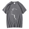 t shirt homme à manches courtes et col rond