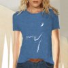 T-shirt manche longue femme surdimensionné