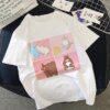 t shirt blanc femme, estival et esthétique