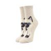 chaussette chat Kawaii pour femmes, 1 paire