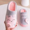chaussons chat de maison pour femmes et Couples