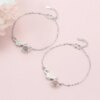 46812-bb84bb.jpg Perle ronde en argent Sterling 925, chat en cristal, cadeau pour femmes, Bracelets élégants, bijoux en argent