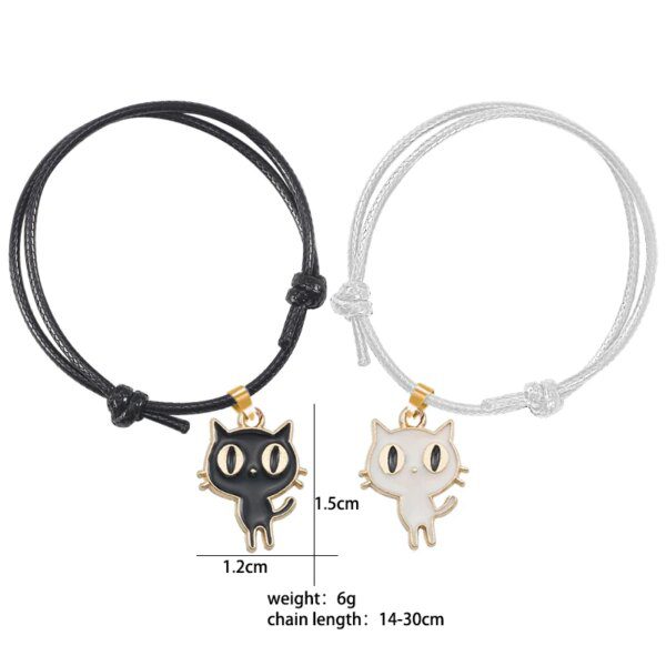 46823-8ffd93.jpg Bracelets en alliage pour Couple, 2 pièces/ensemble