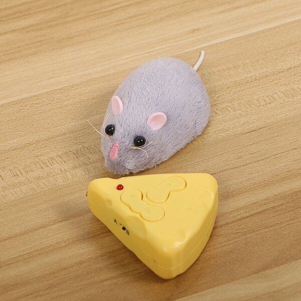 Souris Électrique Télécommandée pour Chat – Proie Contrôlée