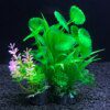 12 Sortes plante d aquarium Artificielles ,Ornement pour Mauvaises Herbes