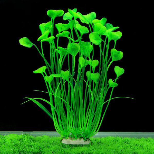 Plante aquatique artificielle sous-marine en PVC