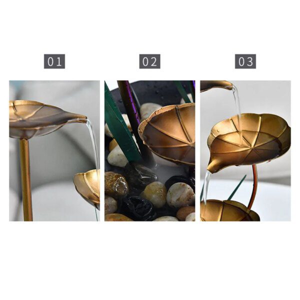 47513-7737c8.jpg décoration Fontaine d'eau d'intérieur pour Relaxation, fontaine d'eau de bureau, cascade fluide, Feng Shui pour la maison, décoration de table pour chambre à coucher