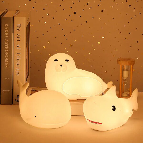47628-224fd0.jpg veilleuse bébé LED mignonne pour enfants, veilleuse pour chambre à coucher, cadeau de noël, décoration nocturne
